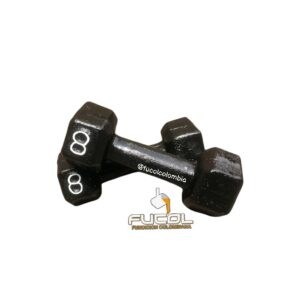 2 MANCUERNAS HEXAGONALES DE 8 LBS